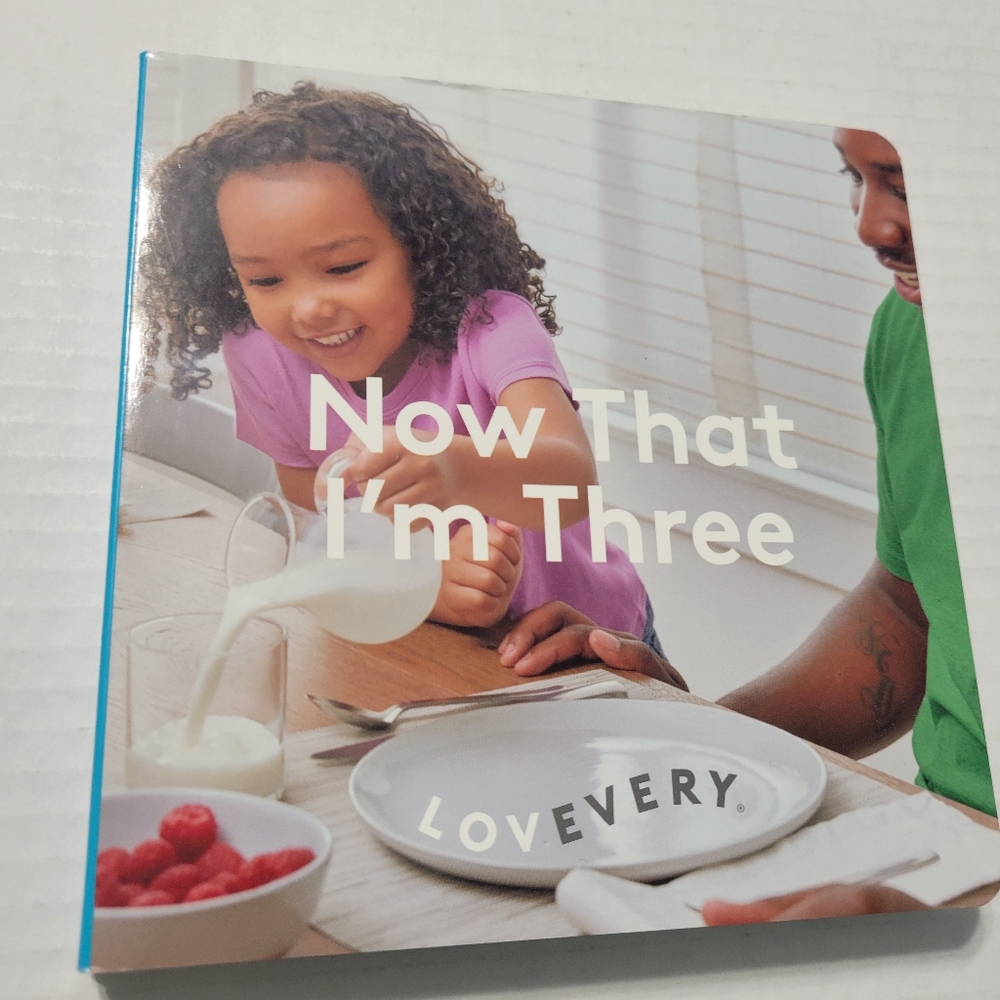 Lovevery Now That I'm Three Board Book 34-36 Months